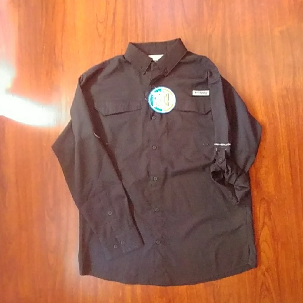 Columbia PFG Shirt with Omni-Wick & Omni-Shade.